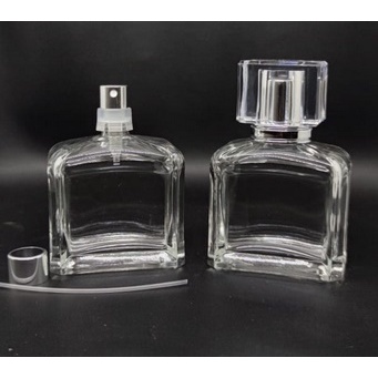 Botol Parfum V31656 50ml easy pump channel tutup crystal per lusin