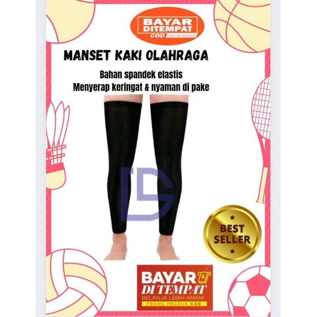 Manset kaki polos/manset kaki olahraga/manset kaki volly/manset kak futball/manset kaki futsal