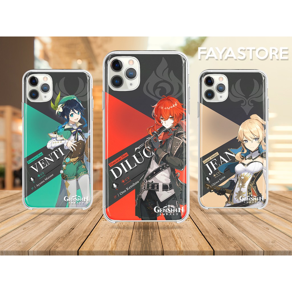 Casing / Case Genshin Impact (Bisa Request Karakter)
