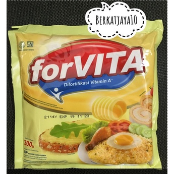 Margarin Mentega FORVITA 200 Gram Margarine