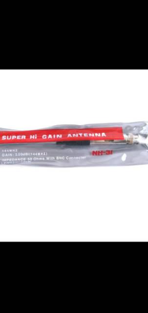 Antena ht super gain plus konector. Pilih salah satu konector  nya  buat HT .