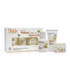 Buds Cherished Organic Starter Kit Set Perawatan Kulit Bayi