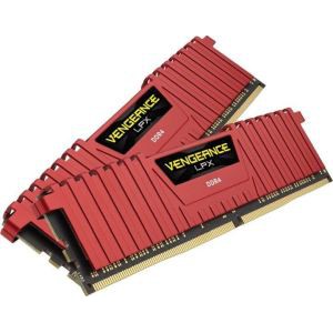 Corsair Vengeance LPX 16GB (2x8GB) DDR4 Red - CMK16GX4M2A2666C16R