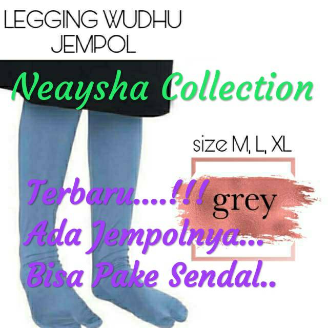 Legging wudhu jempol Terbaru dari Neaysha Collection bahan spandek rayon super...