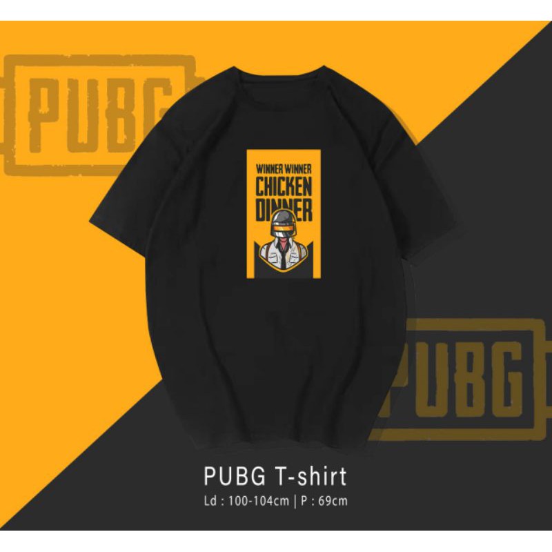 T-SHIRT PUBG OVERSIZE