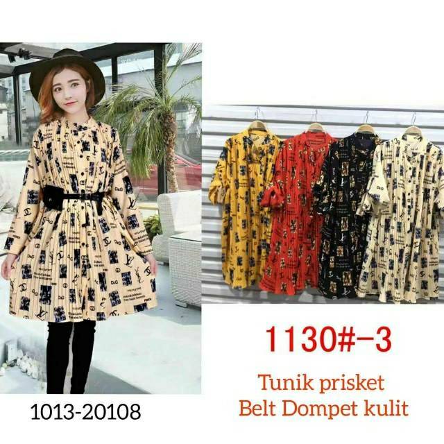 Tunik plisket jumbo Lv