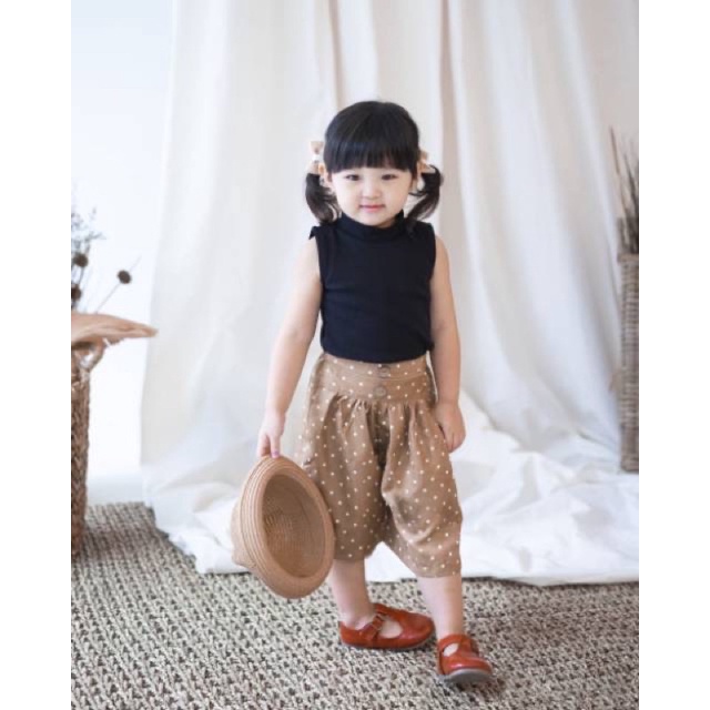 ANDREEANNA Rib Tanktop Anak / Turtleneck Sleeveless