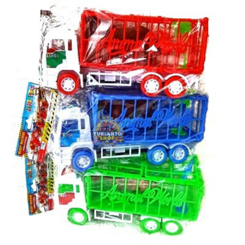 PROMO MAINAN ANAK MOBIL MOBILAN TRUK ANGKUT HEWAN - TRUCK BINATANG ST 2044