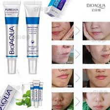 Jual BIOAQUA PURE SKIN ACNE REJUVENATION CREAM REMOVAL OF ACNE 0719 kimberlin Low Price!