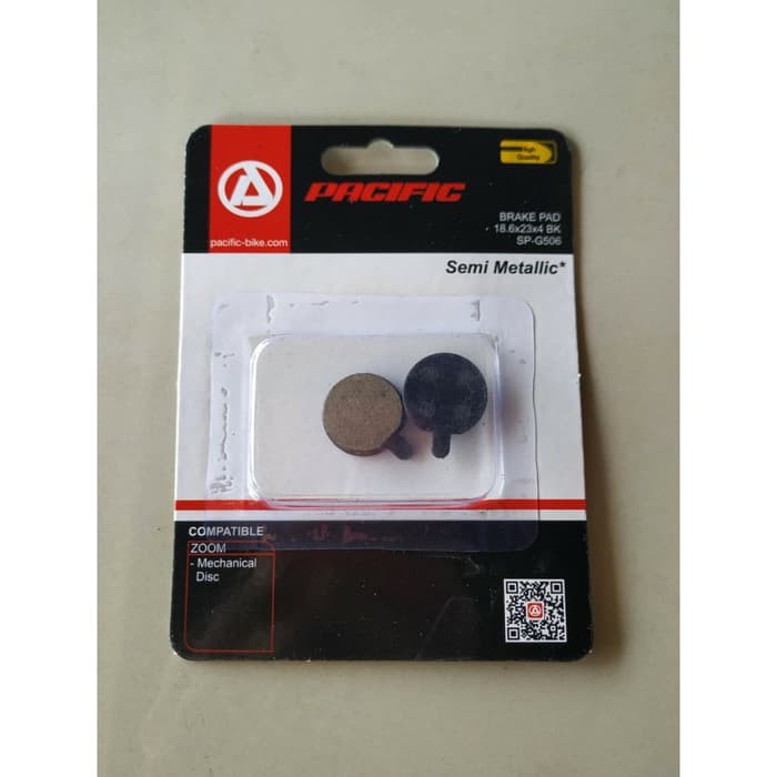KAMPAS REM PACIFIC DISC BRAKE PAD BULAT CAKRAM ZOOM SEPEDA MTB BY RODAMAS - RM 0203