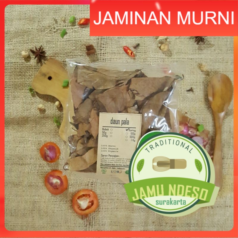 

DAUN PALA / POLO KERING 100 GRAM - Myristica Fragrans - MURNI - JSR - REMPAH