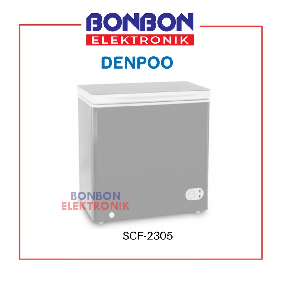 Denpoo Chest Freezer SCF-2305 Premium 150L