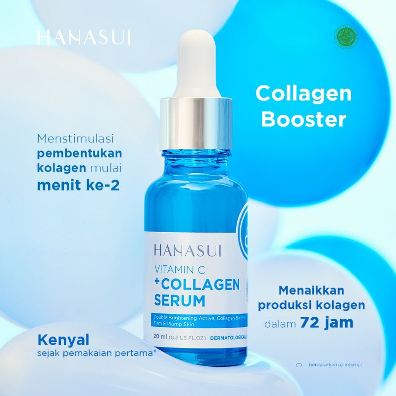 Hanasui Vit C + Collagen Serum Renew 20ml / Hanasui Vitamin C + Collagen Serum