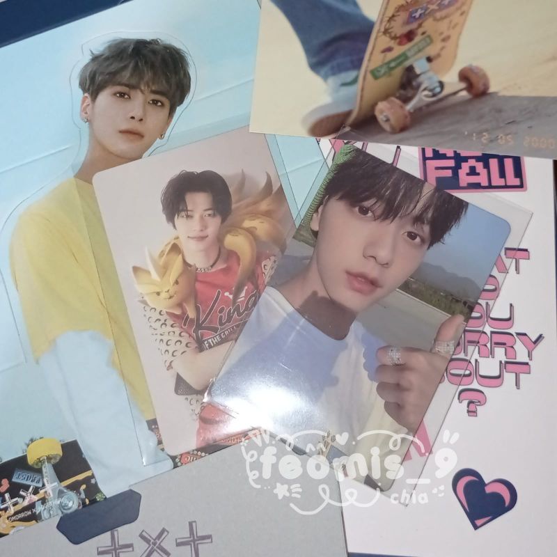 PC PHOTOCARD SOOBIN OS YEONJUN TXT Tomorrow By Together TCC The Chaos Chapter Fight ver