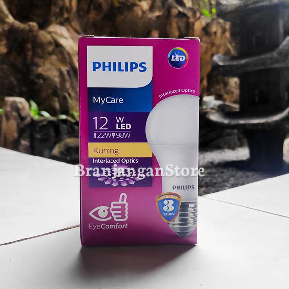 Lampu Hemat Energi LED Philips MyCare 12 Watt Warm White