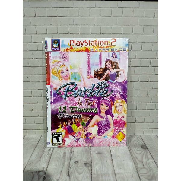 CD DVD KASET PS2 KOBAP BARBIE 12 DANCING PRINCES