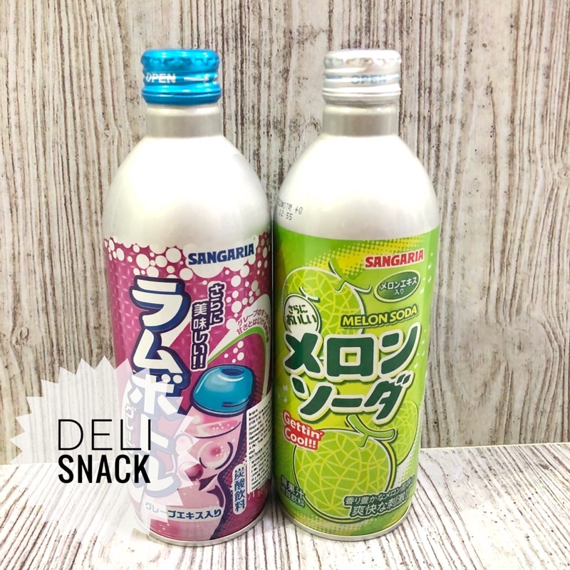 

Sangaria Ramune Bottle Grape / Melon 500 ml