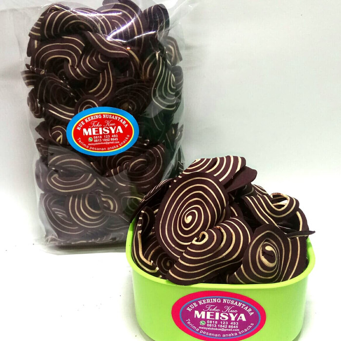 

Keripik Kuping Gajah Cokelat 250 Gr