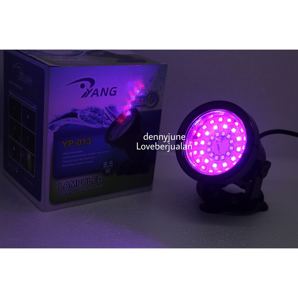 LAMPU LED KOLAM CELUP YANG YP 013A YP013A Water Garden Lights Aquarium Akuarium