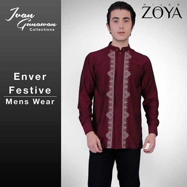 ENVER MENSWER BAJU MUSLIM PRIA/BAJU KOKO ZOYA