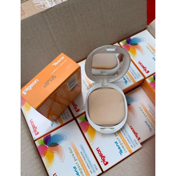 BEDAK PIGEON COMPACT POWDER TEENS GOLD