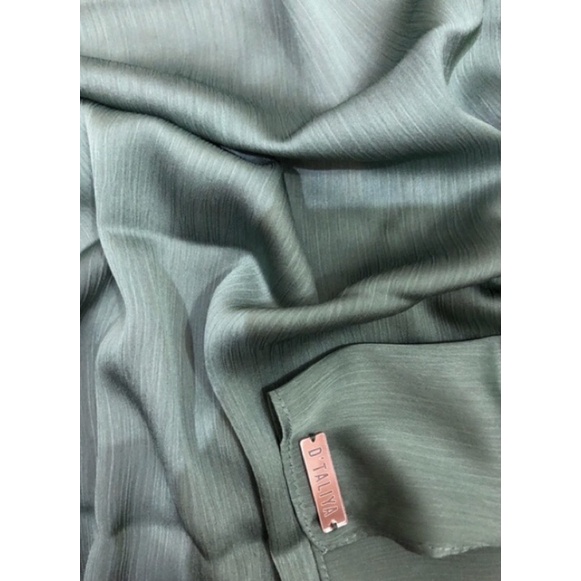 Premium Silk Shawl Laser cut Eyelash/Rayya Silk / Pashmina Satin Premium / Textured Silk/ Malay Shawl/ Crinkle Silk Catalog Part 1-Turqoise