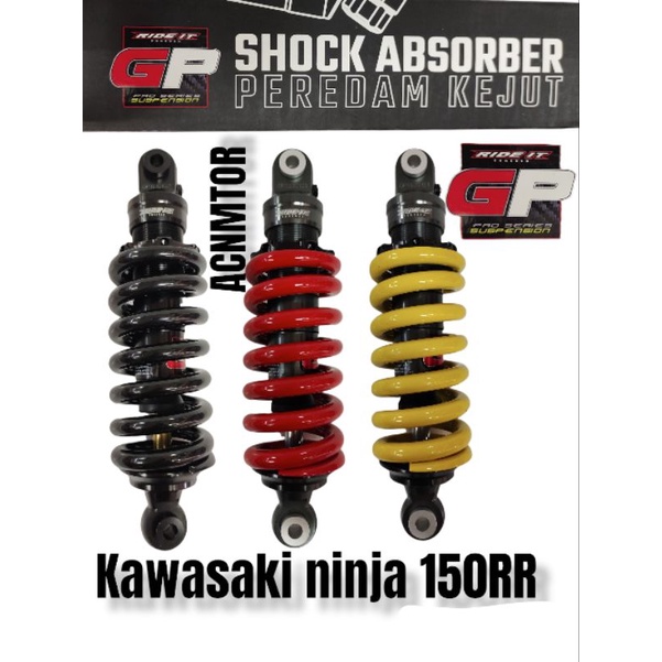 SHOCK SHOK/MONOSHOK RIDE IT GP NINJA 150 RR 265MM/SHOK BELAKANG SKOK KAWASAKI NINJA 150 RR RIDE IT G