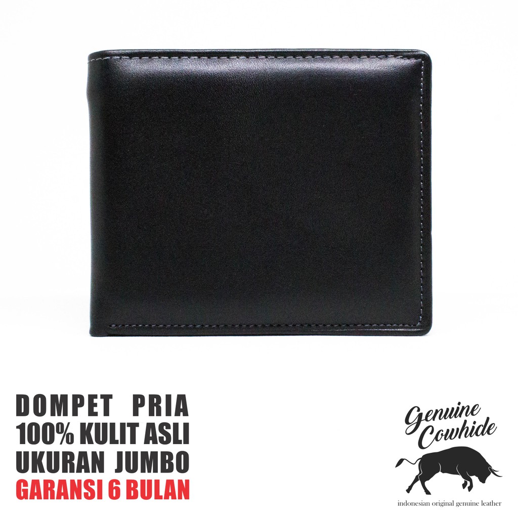 Dompet Pria Kulit Asli - Ukuran Jumbo - 100% Kulit Asli