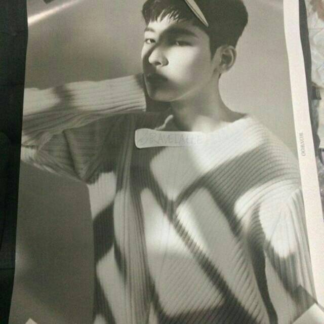 Going Seventeen Individual Poster - Mingyu Wonwoo Seungkwan