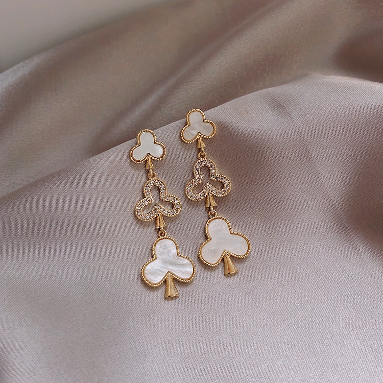 925 jarum perak special interest desain peach hati anting-anting perempuan vintage gaya pengadilan a