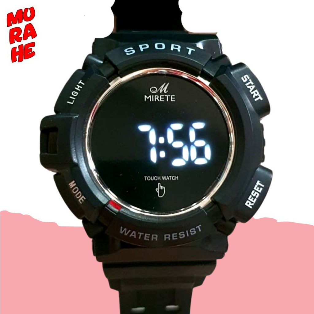 [COD] Jam Tangan Pria Wanita Digital Kasual Bulat Sport / Digital LED Touch Screen Layar Sentuh 752