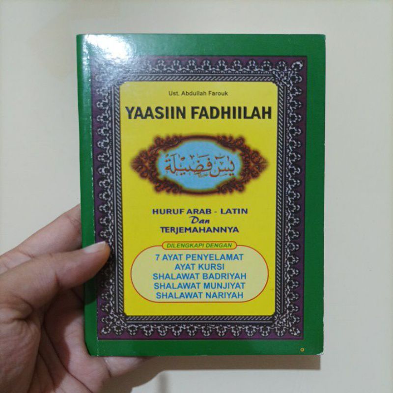 Yasin Fadhilah Huruf Arab Latin dan Terjemah