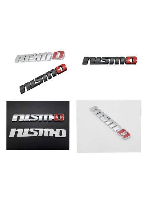 [COD] Emblem NISMO logo mobil Nissan bahan besi