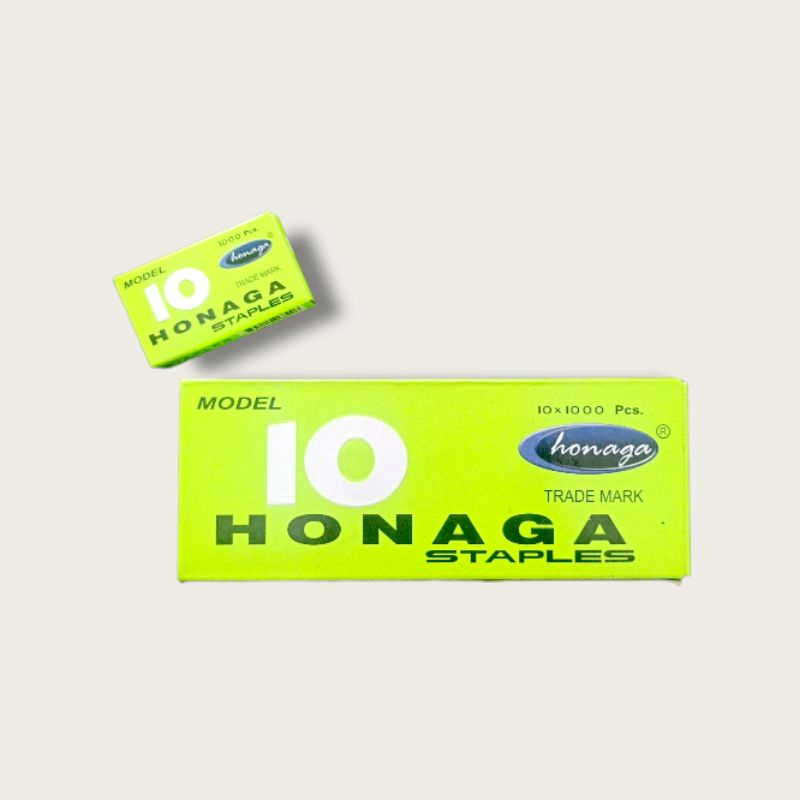 

HONAGA Staples Model 10 /isi Staples @1 kotak