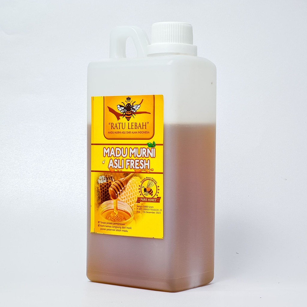 

Grosir Madu Murni Asli Ratu Lebah 1000 Gram