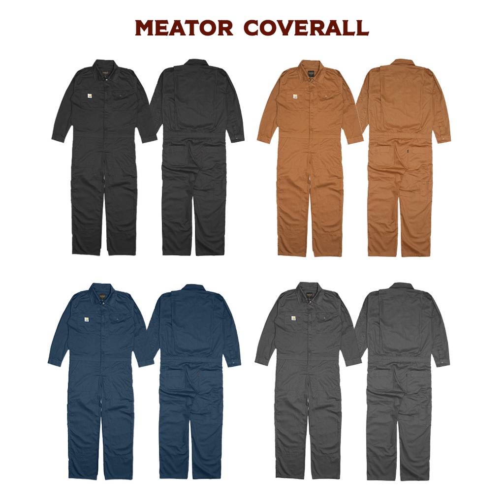 MEATOR COVERALL SERIES BAJU KERJA/COVERALL UNISEX BY ENGINEER