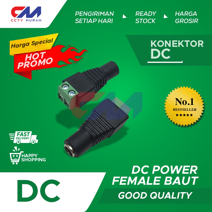 DC Power Female || Type DC-PF336