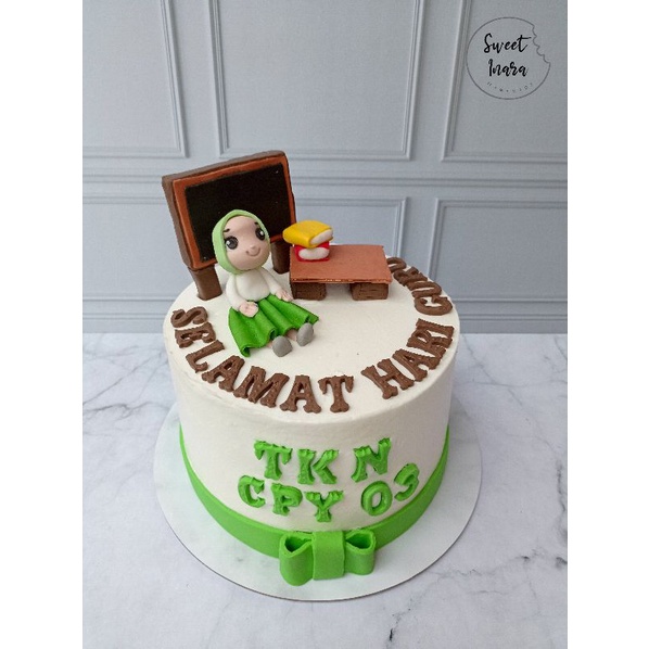 

KUE SELAMAT HARI GURU 18CM/ HADIAH HARI GURU