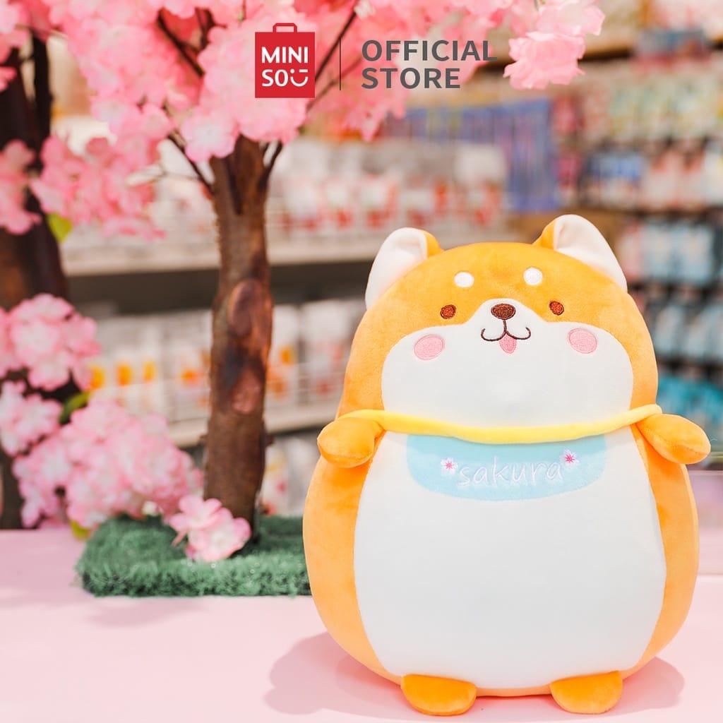 Boneka Lucu Sakura Shiba Inu Mainan Cute Plush Toy Mainan Mewah Lembut Perempuan Anak - 27cm