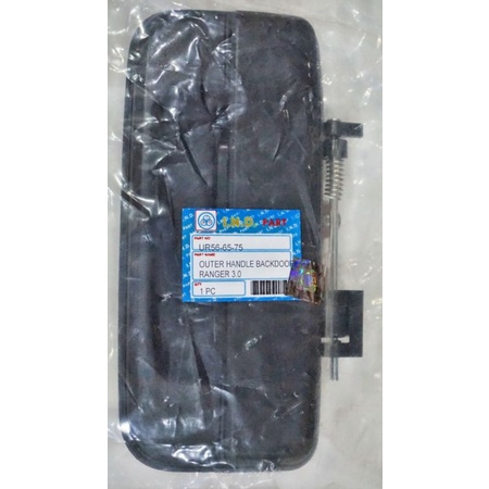 OUTER HANDLE BACKDOOR FORD RANGER 3.0 3000 CC HANDEL BUKAAN PINTU BAGASI BAK BELAKANG HITAM