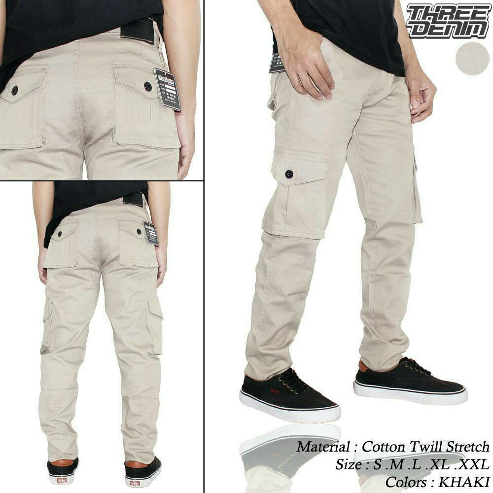 Celana Cargo Panjang Pants Pria | Celana PDL Traveling Catton | Celana Gunung Hiking Cowok Fashion