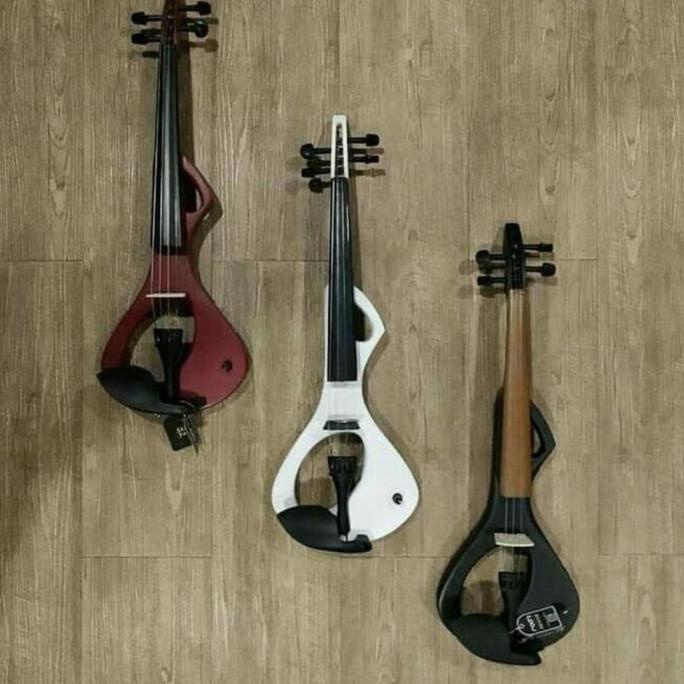 Best Berkualitas Keren Biola Elektrik Noor Revive Violin Sil