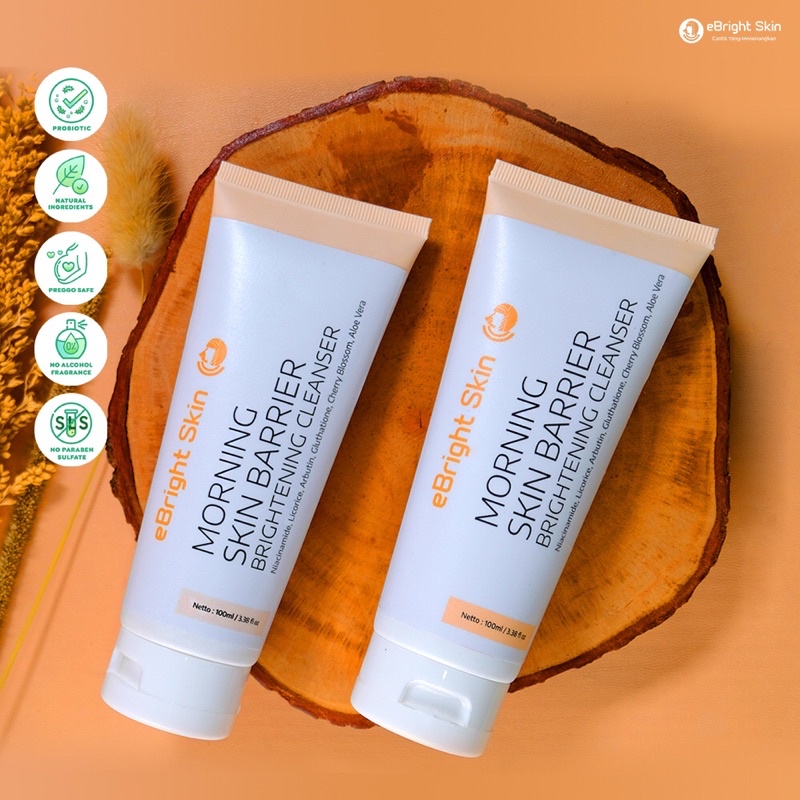 Morning Skin Barrier Brightening Cleanser Ebright Skin Lampung