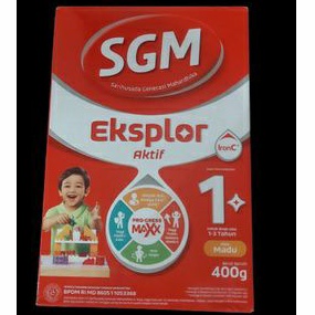 sgm eksplor aktif 1+ | 1-3 tahun | 400gr ( kotak Merah)