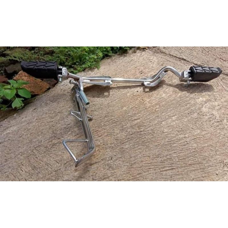 BOSTEP FOSTEP FOOSTEP MP MONO MEGAPRO MONO CROME SET STANDART SAMPING SUPER TEBAL PNP CB GL MEGAPRO