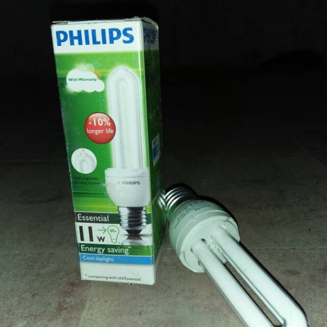 LAMPU jari PHILIPS 11 watt 14 watt 18 watt