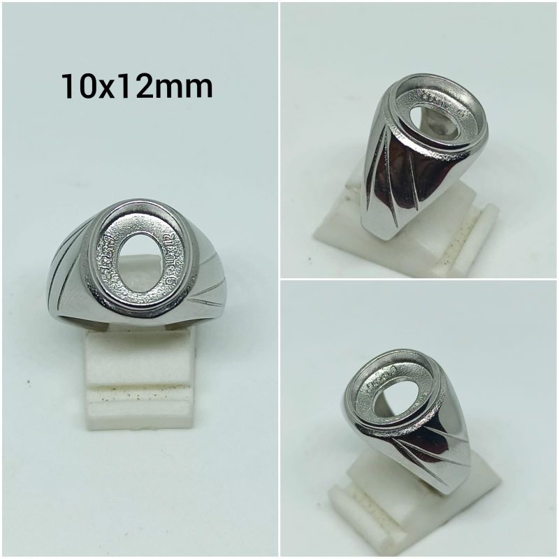 CINCIN/EMBAN/RING TITANIUM RR 10x12mm OVAL