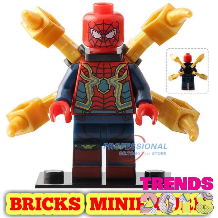 Saaallle Spiderman Wong Nebula Okoye Killmonger Shuri Minifigure 8130