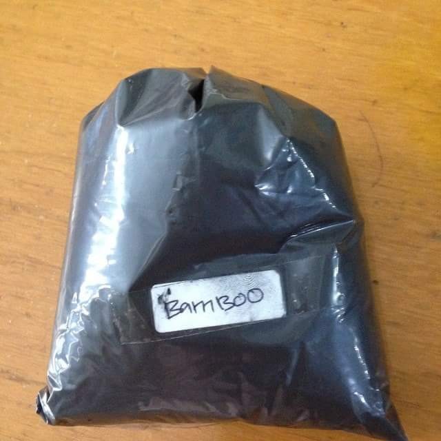 

Bamboo charcoal powder 100gr (black) hitam arang bambu