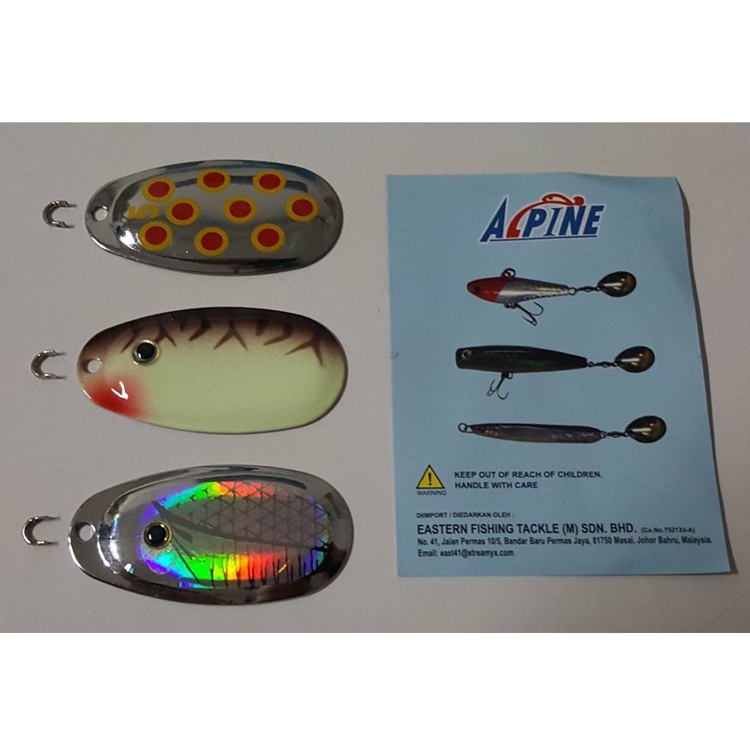 LURE SPINNER BLADE ALPINE ASB-02